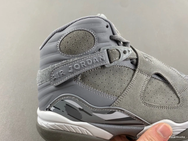 Retro Jordan 8 305381-014 Grey Cool 1016